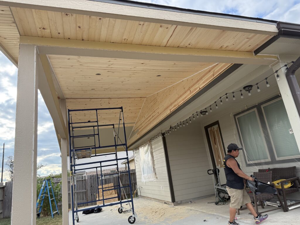 patio constructions company Houston